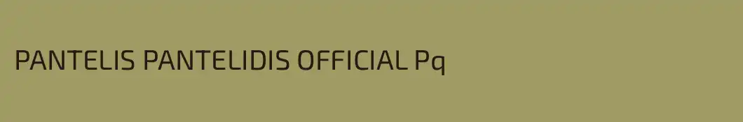 PANTELIS PANTELIDIS OFFICIAL Pq